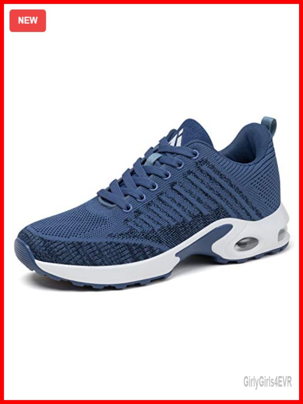 Women's Air Cushion Running Sneakers Breathable Mesh Athletic Shoes